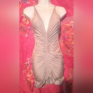 Fashion Nova Ruched Dress